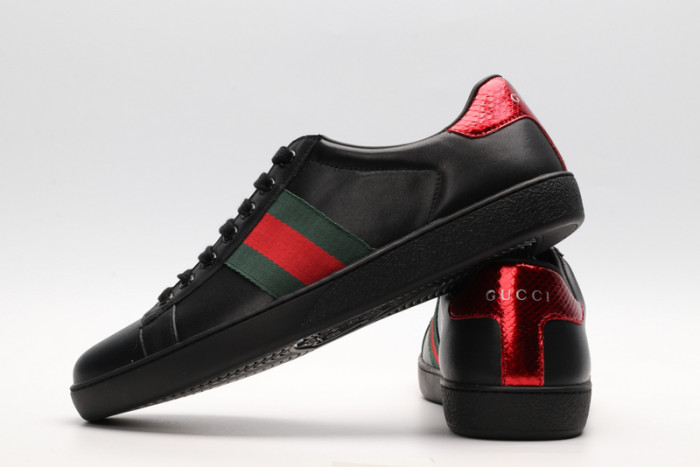 gi ace embroidered low-top sneaker 043002
