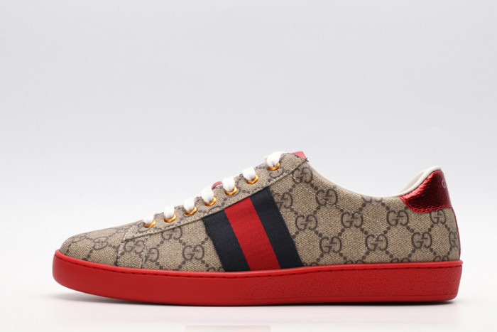 gi ace embroidered low-top sneaker 070504