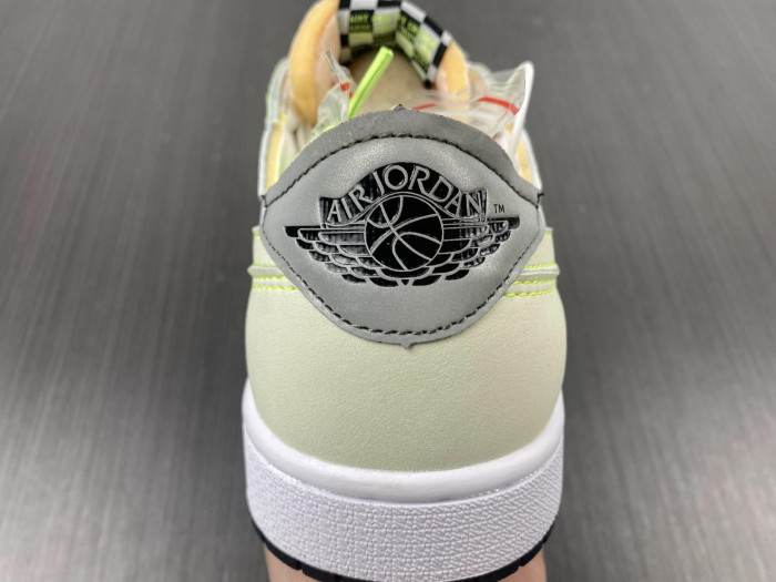 nike air jordan 1 low white-green dm7837-10r